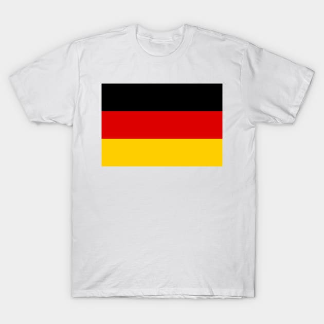 Germany National Flag T-Shirt by Culture-Factory